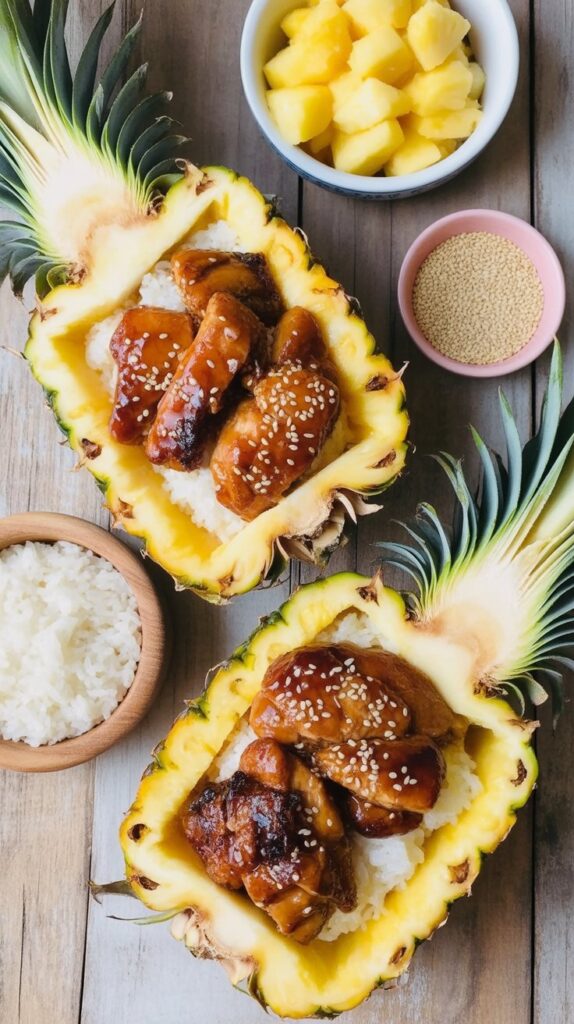 Sticky Pineapple Chicken