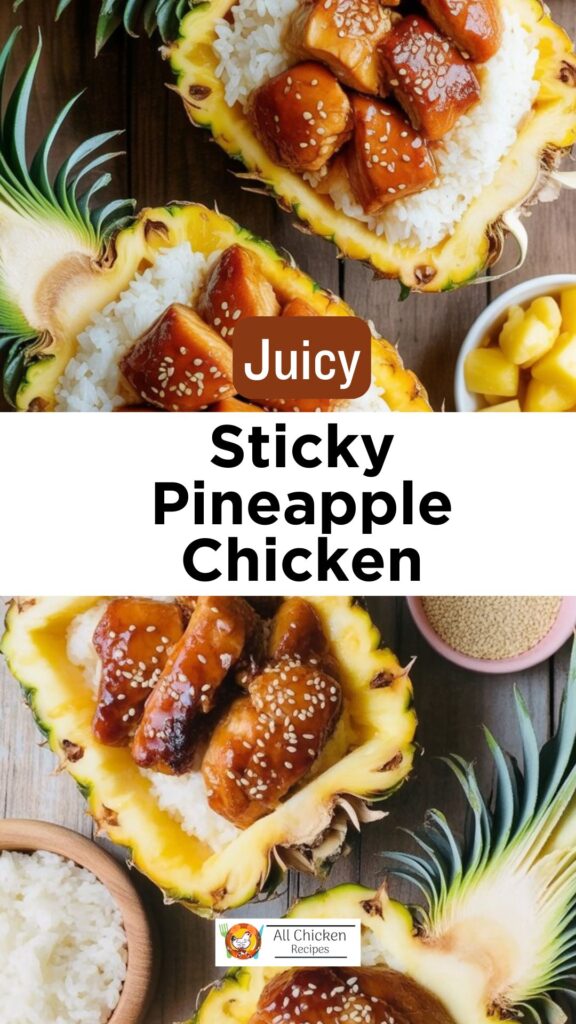 Sticky Pineapple Chicken