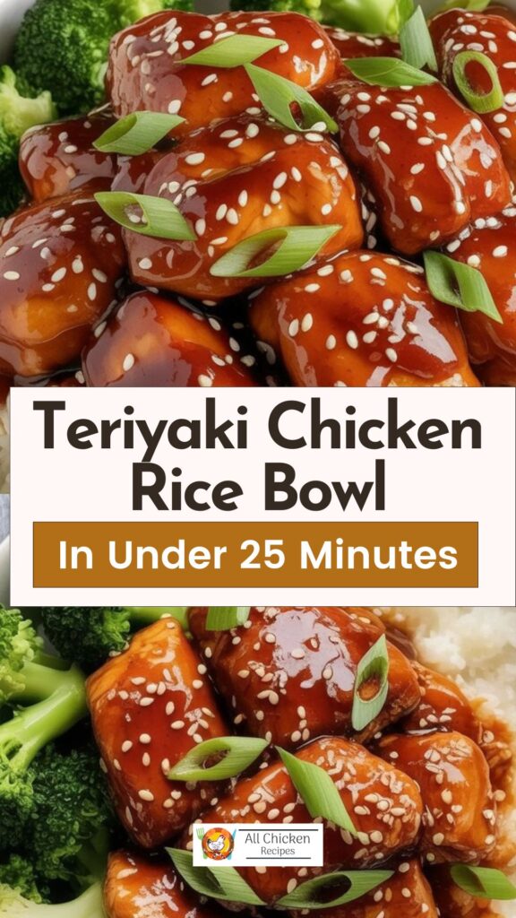 Teriyaki Chicken Rice Bowl