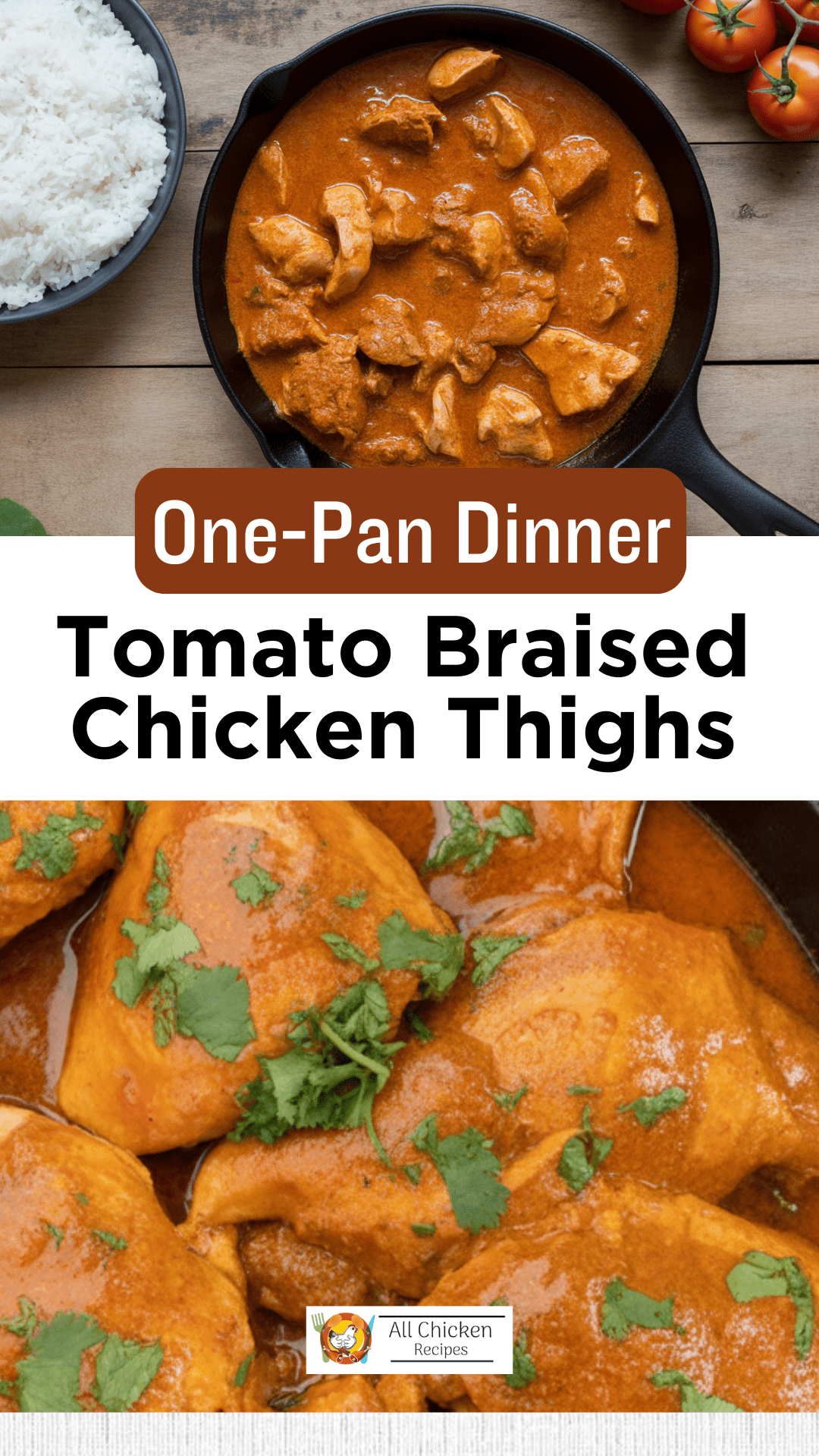 Tomato Braised Chicken Thighs Tomato Braised Chicken Thighs