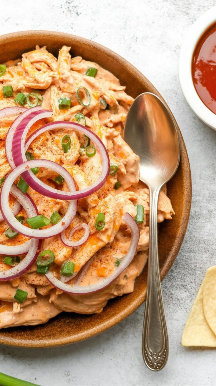 Keto Buffalo Ranch Chicken Salad