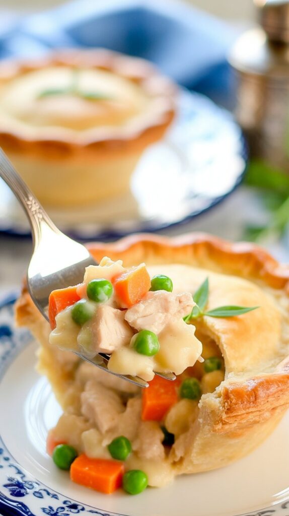 Air Fryer Chicken Pot Pie