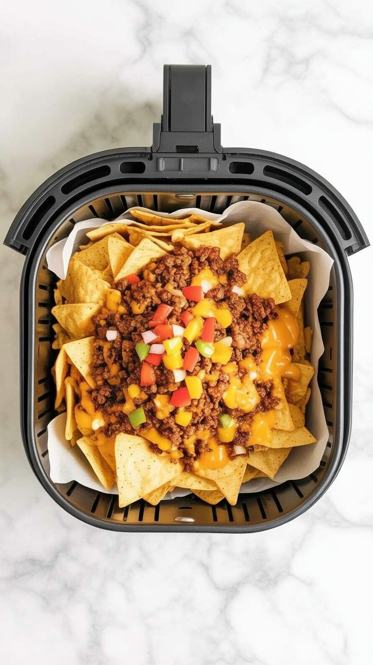 Air Fryer Nachos