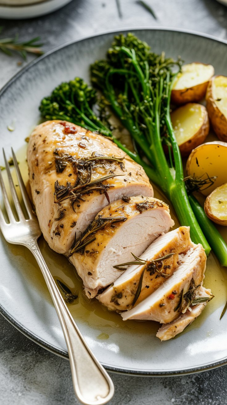 Baked Bone In Chicken Breast