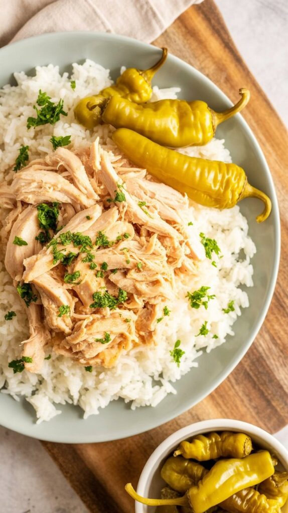 Crock Pot Mississippi Roast Chicken