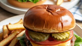 Homemade Beef Hamburger