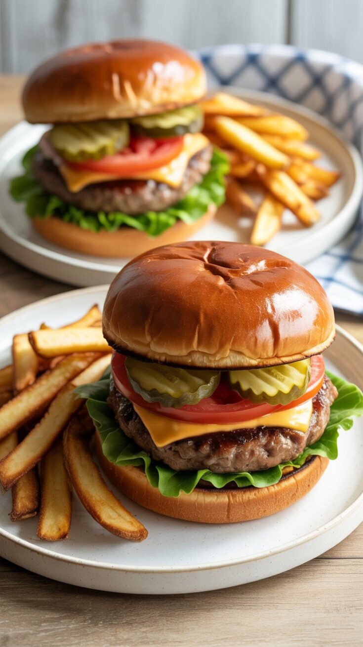 Homemade Beef Hamburger