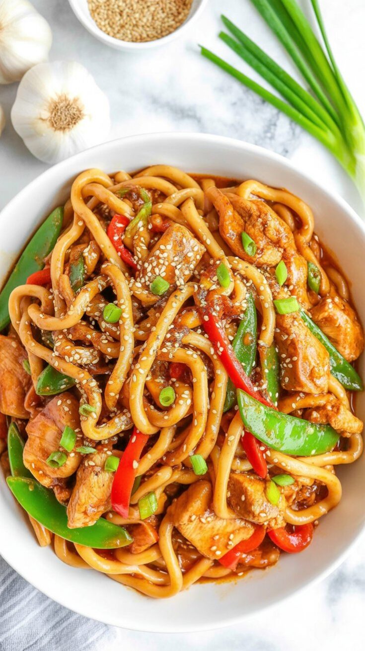 The Best Chicken Lo Mein