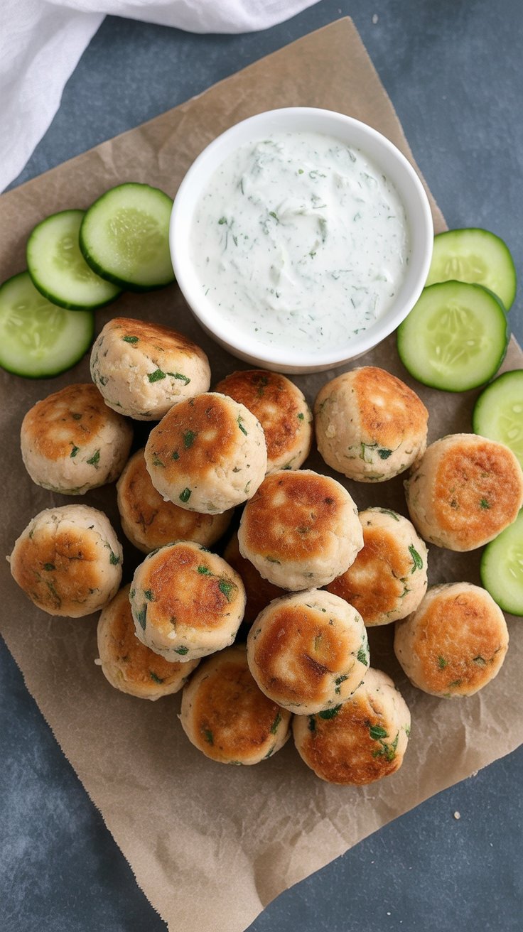 keto cheesy chicken fritters