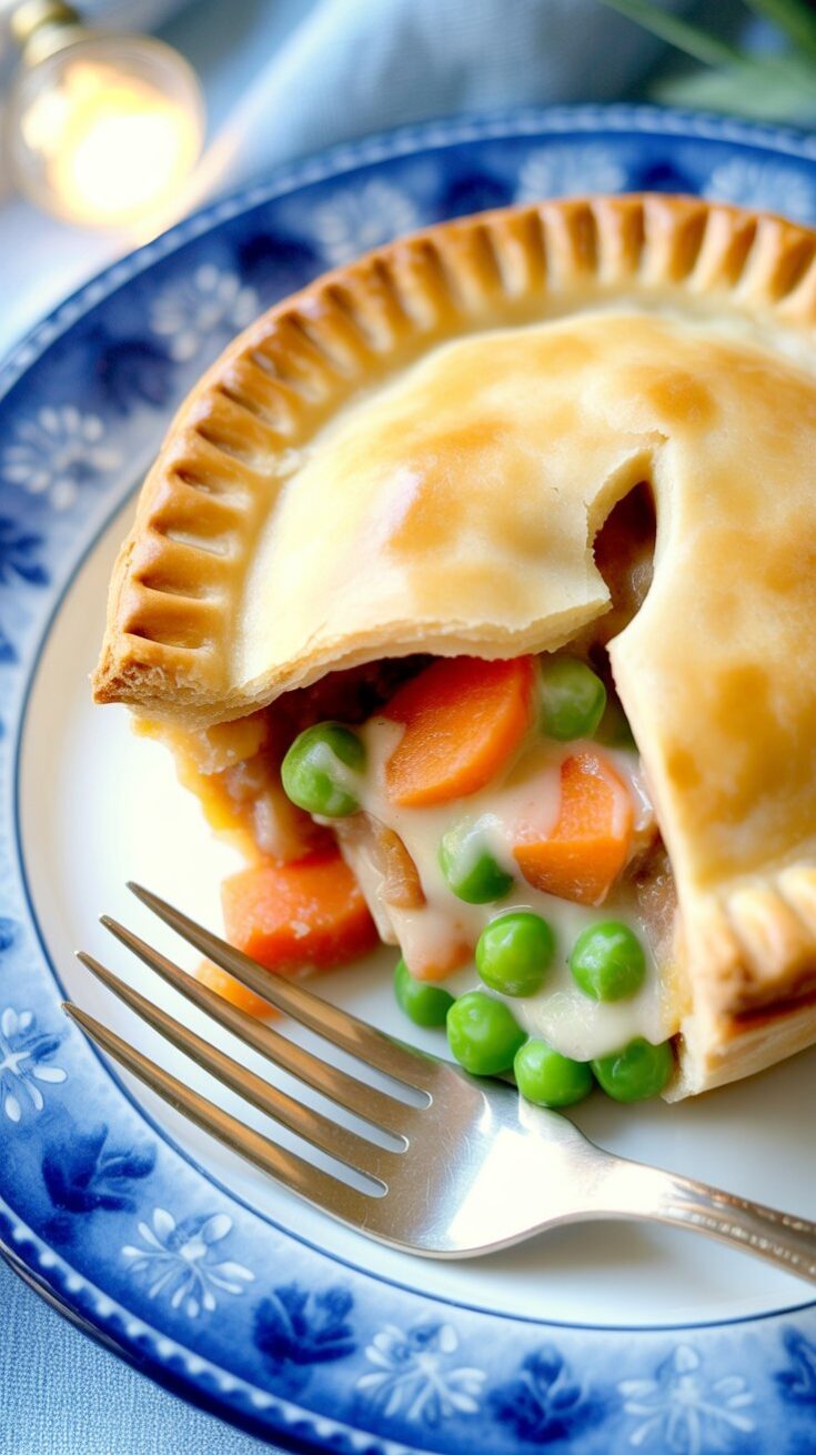 Air Fryer Chicken Pot Pie