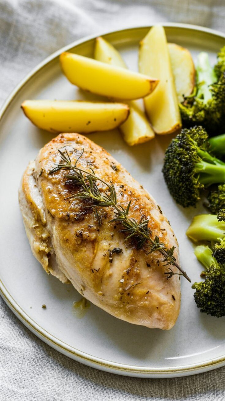 Baked Bone In Chicken Breast