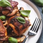Balsamic Roasted Chicken Thighs