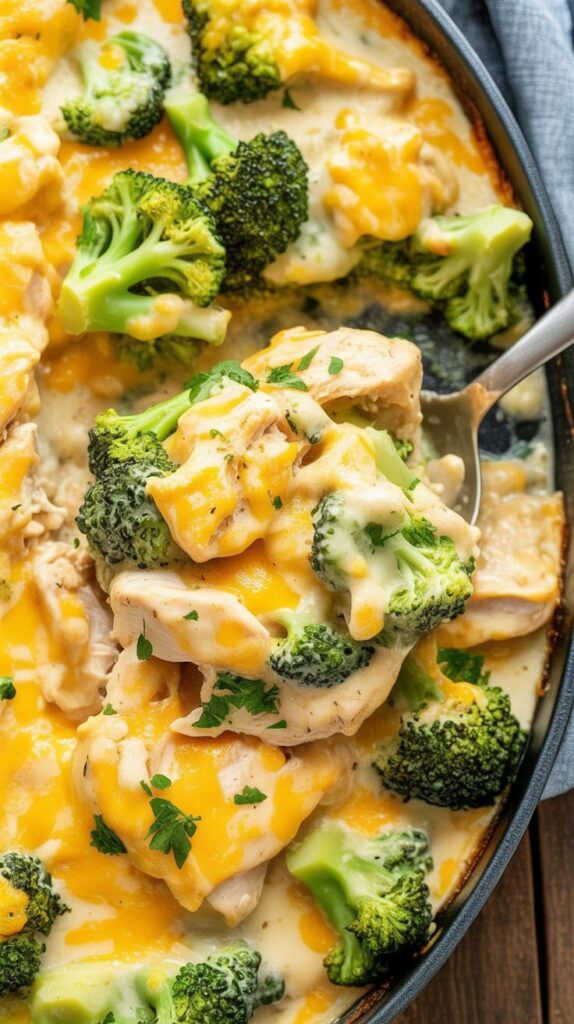 Cheesy Chicken Broccoli Rice