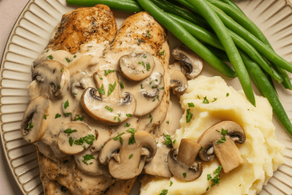 easy Cream of Mushroom Chicken Thighs easy Cream of Mushroom Chicken Thighs