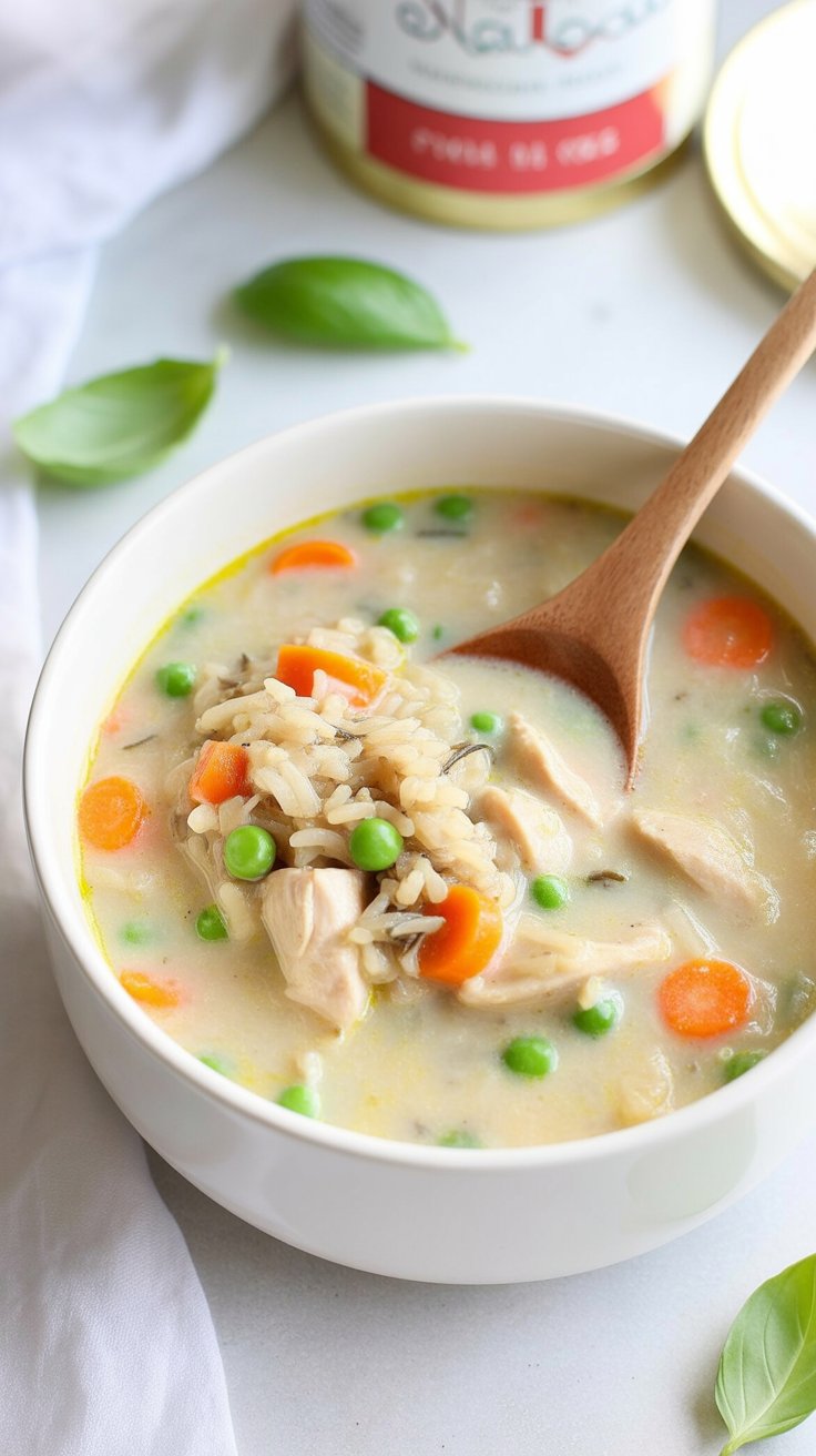 Creamy Chicken and Wild Rice Soup