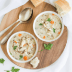 easy Creamy Panera Chicken and Wild Rice Soup