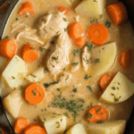 easy Creamy Ranch Slow Cooker Chicken