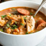 easy Crockpot Chicken Gumbo