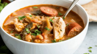 easy Crockpot Chicken Gumbo