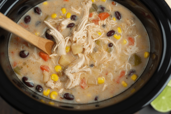 easy Crockpot Fiesta Chicken easy Crockpot Fiesta Chicken