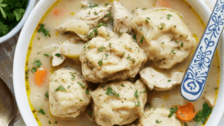 easy Easy Rotisserie Chicken and Dumplings