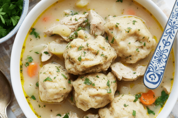 easy Easy Rotisserie Chicken and Dumplings easy Easy Rotisserie Chicken and Dumplings