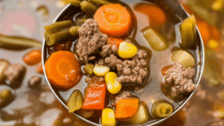 easy Hamburger Vegetable Soup