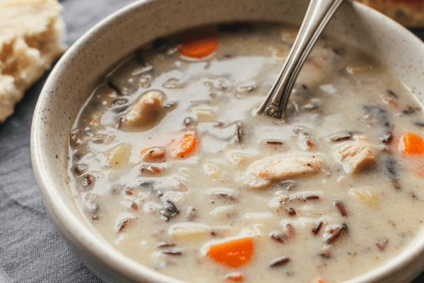easy Instant Pot Chicken Wild Rice Soup