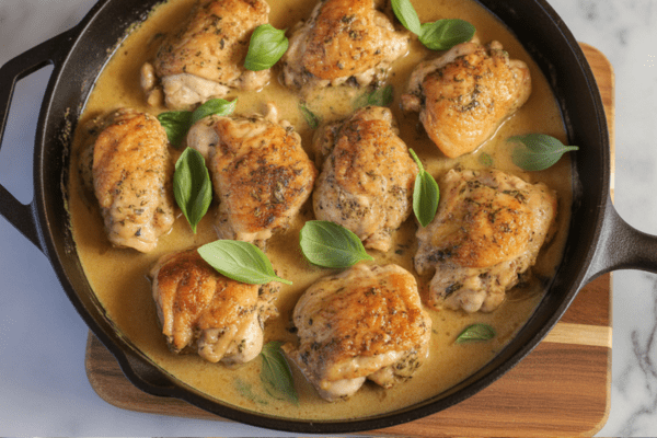 easy Keto Boursin Chicken