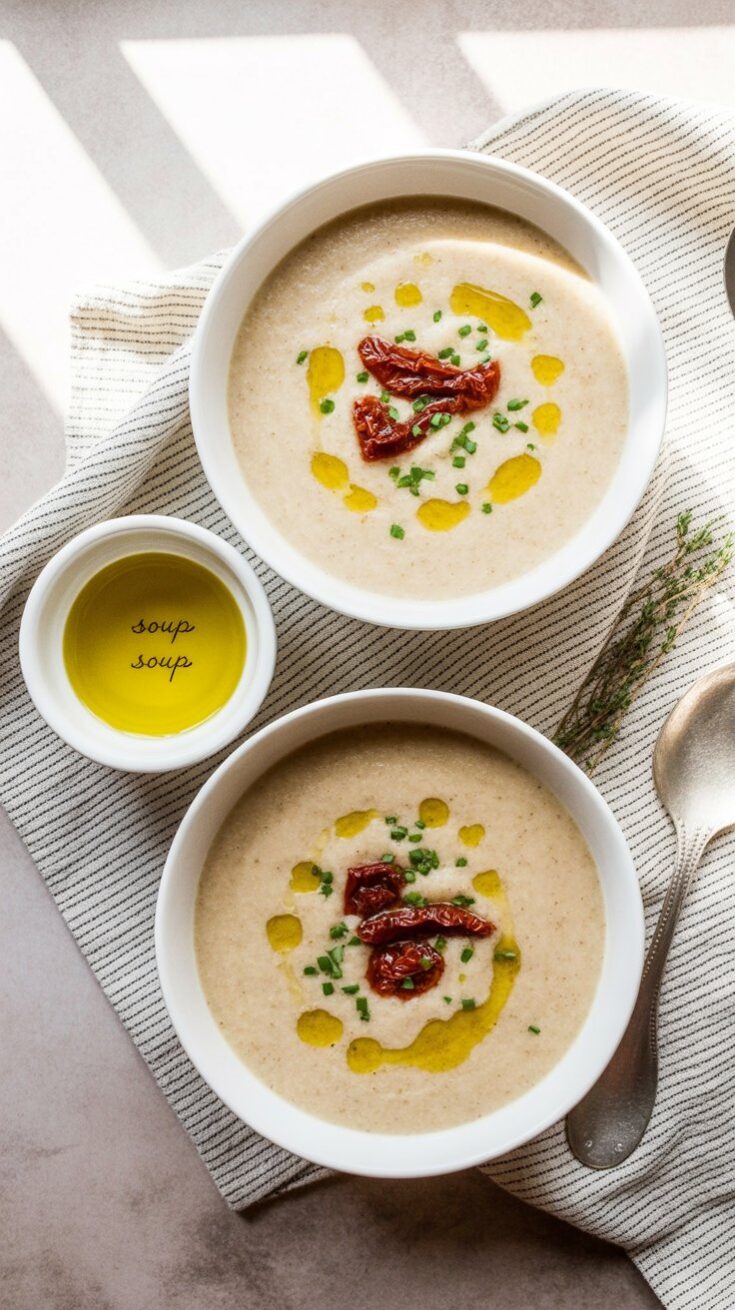 Low Carb Creamy Chicken Thyme Soup
