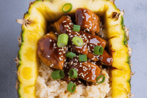 easy Pineapple Chicken and Rice