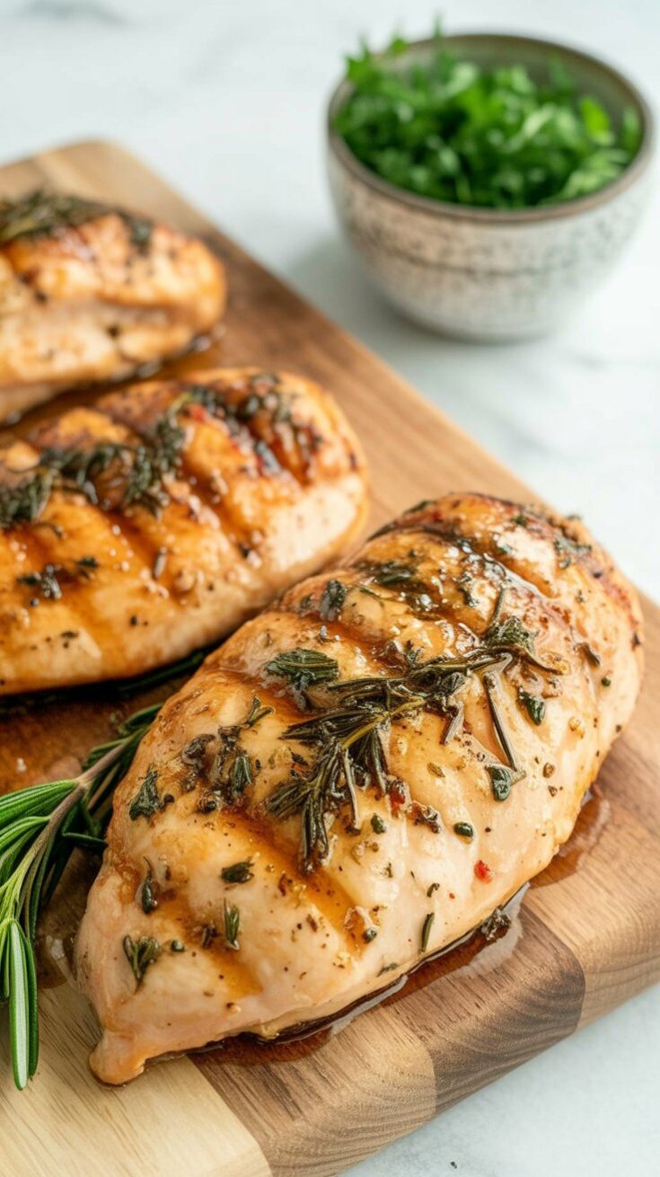 Roasted Split Chicken Breast recipe