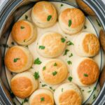 Slow Cooker Chicken and Biscuits