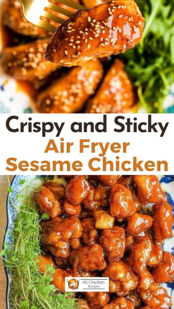 Air Fryer Sesame Chicken