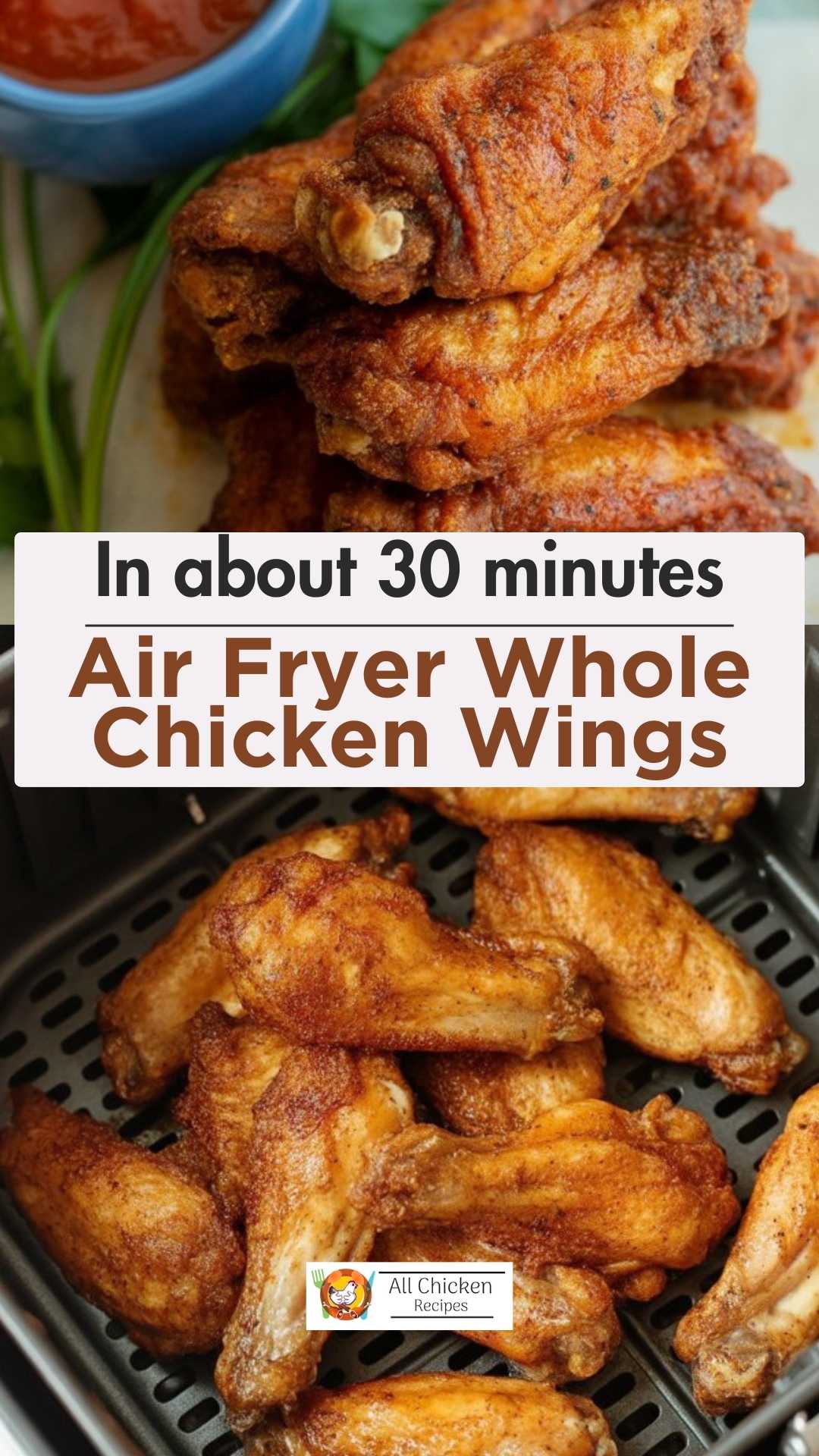 Air Fryer Whole Chicken Wings