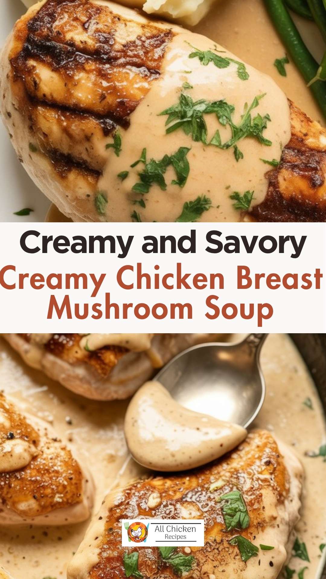 Creamy Chicken Breast Mushroom Soup