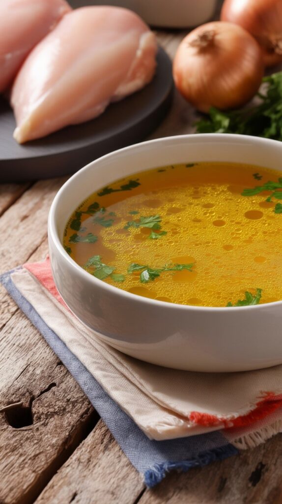 Crockpot Homemade Chicken Broth