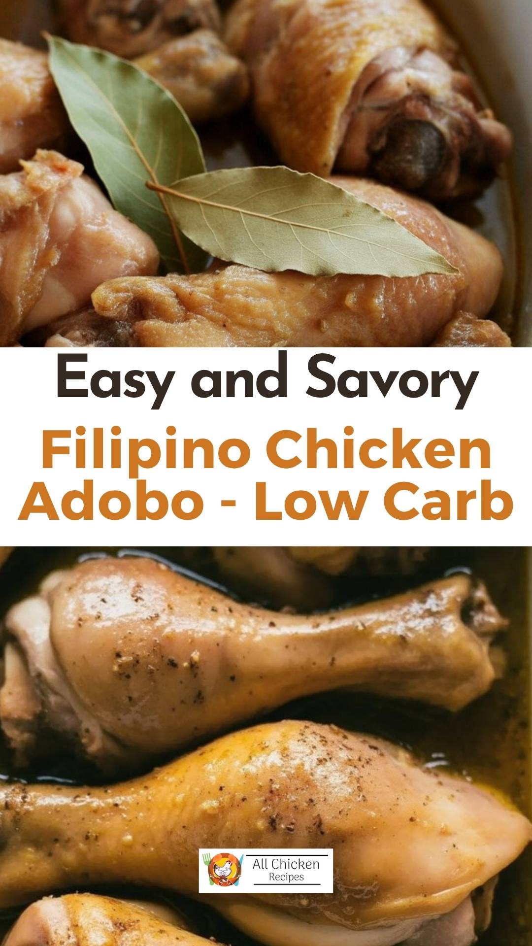 Filipino Chicken Adobo - Low Carb Filipino Chicken Adobo - Low Carb