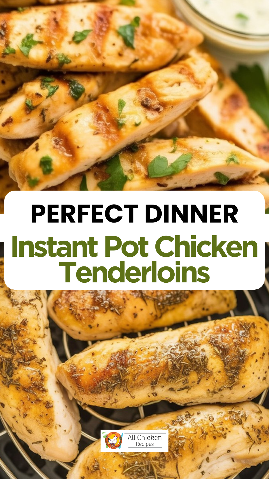 Instant Pot Chicken Tenderloins