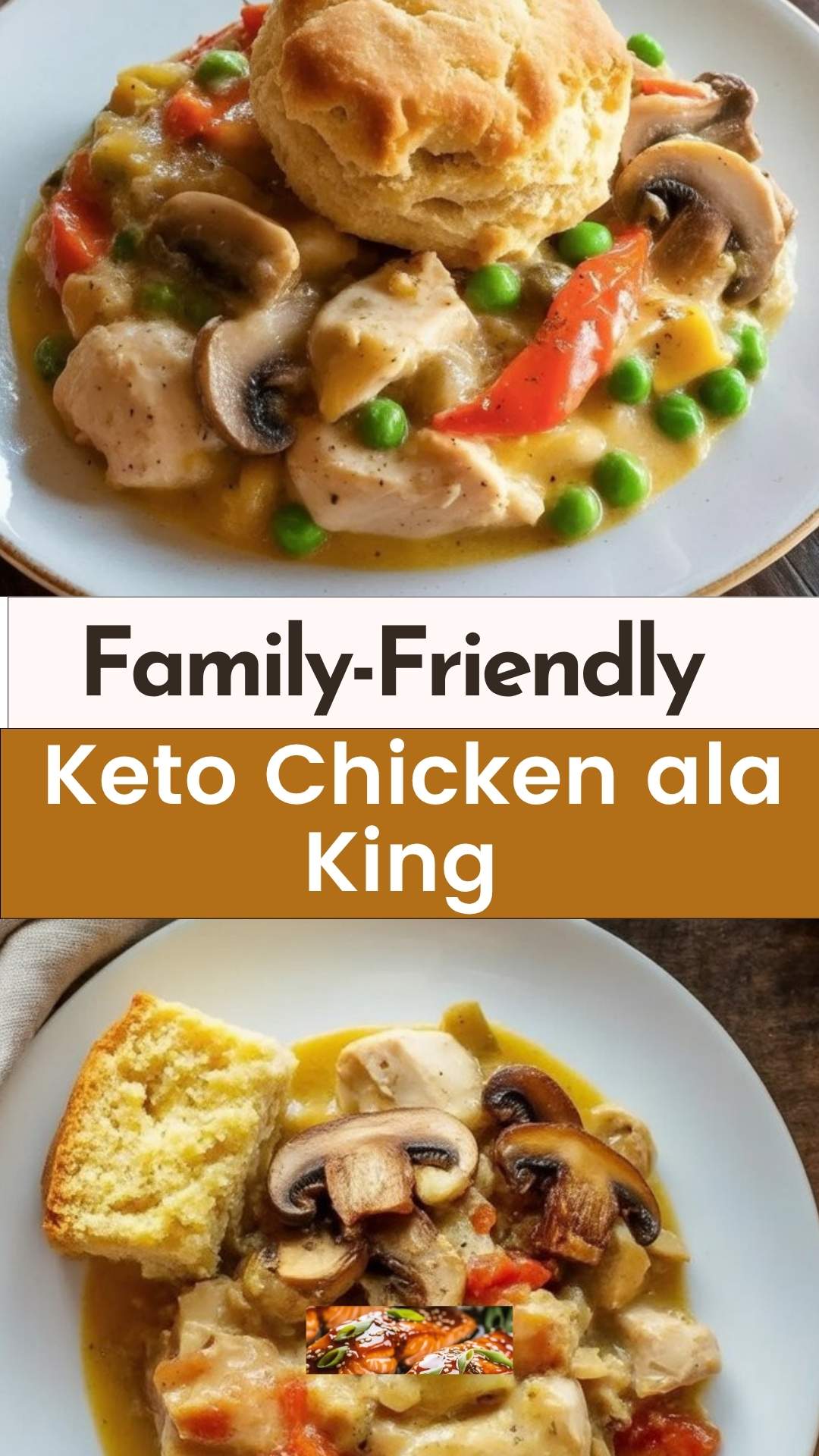Keto Chicken ala King Recipe Keto Chicken ala King Recipe