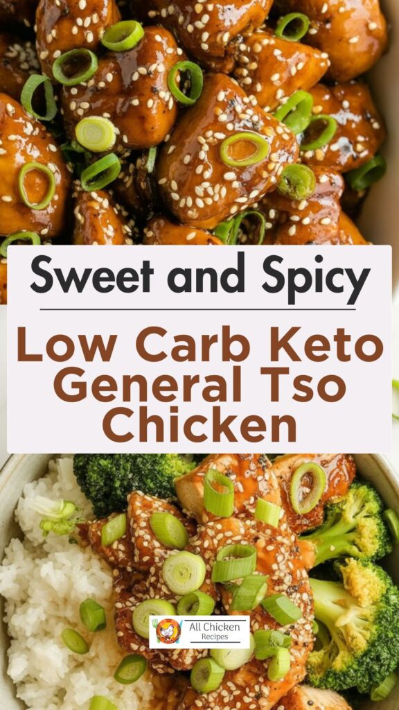 Low Carb Keto General Tso Chicken