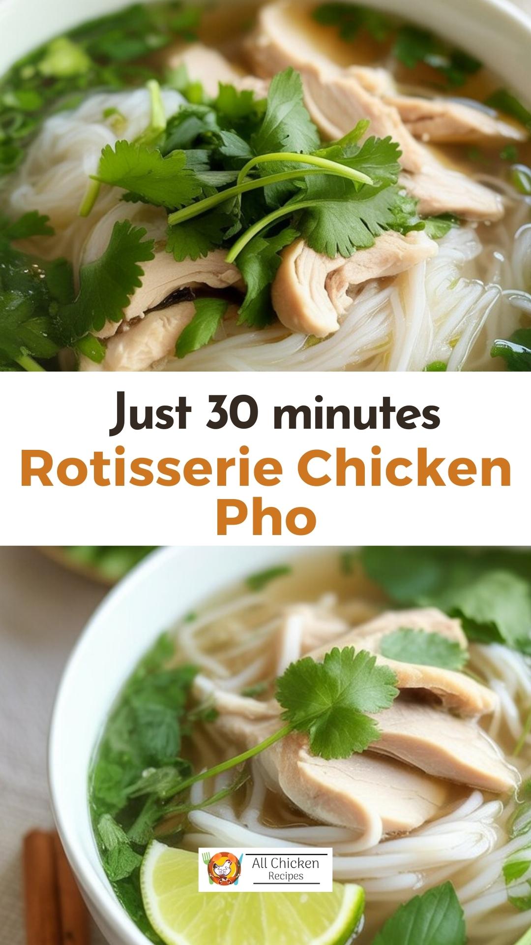 Rotisserie Chicken Pho