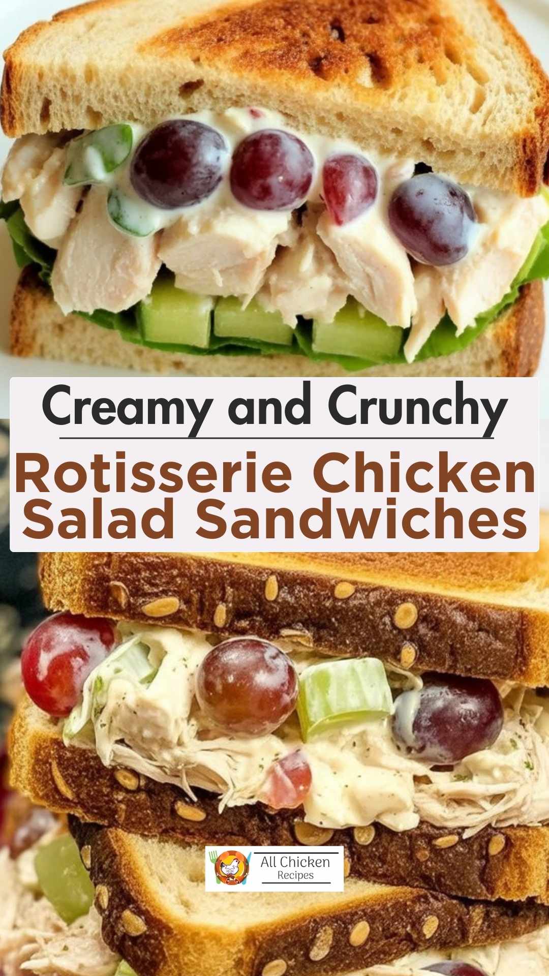 Rotisserie Chicken Salad Sandwiches