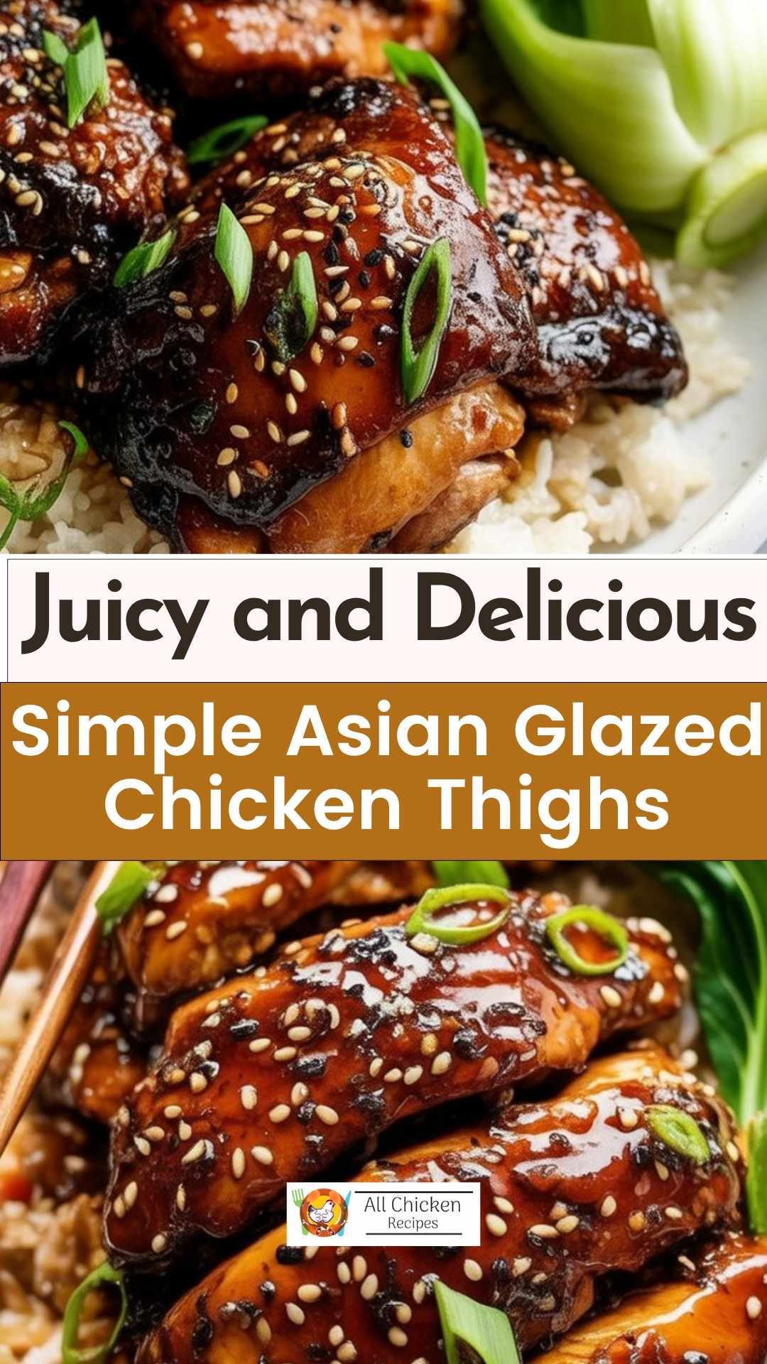 Simple Asian Glazed Chicken Thighs Simple Asian Glazed Chicken Thighs