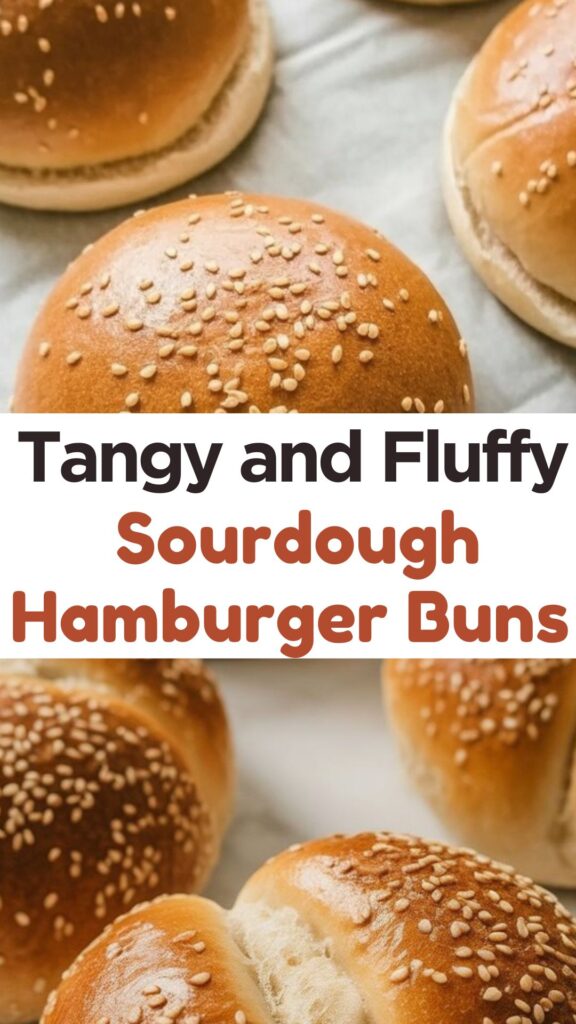 Sourdough Hamburger Buns recipe