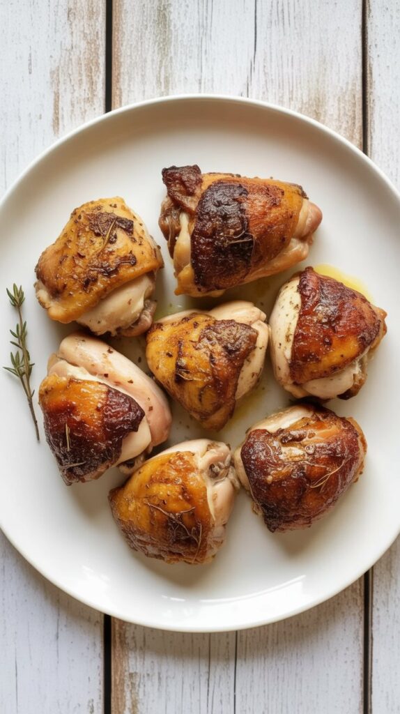 Baked Boneless Chicken Thighs