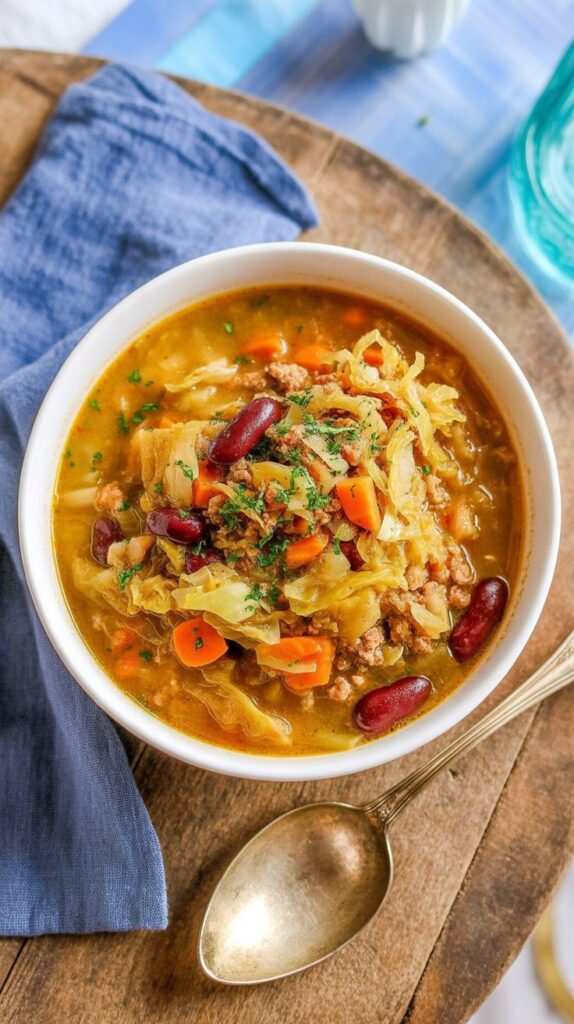 best Hamburger Cabbage Soup