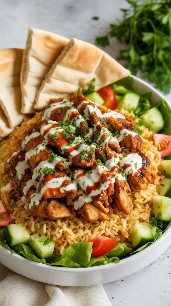 best Homemade Halal Cart Chicken & Rice