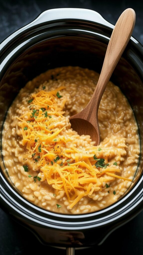 best Slow Cooker Chicken and Rice Casserole