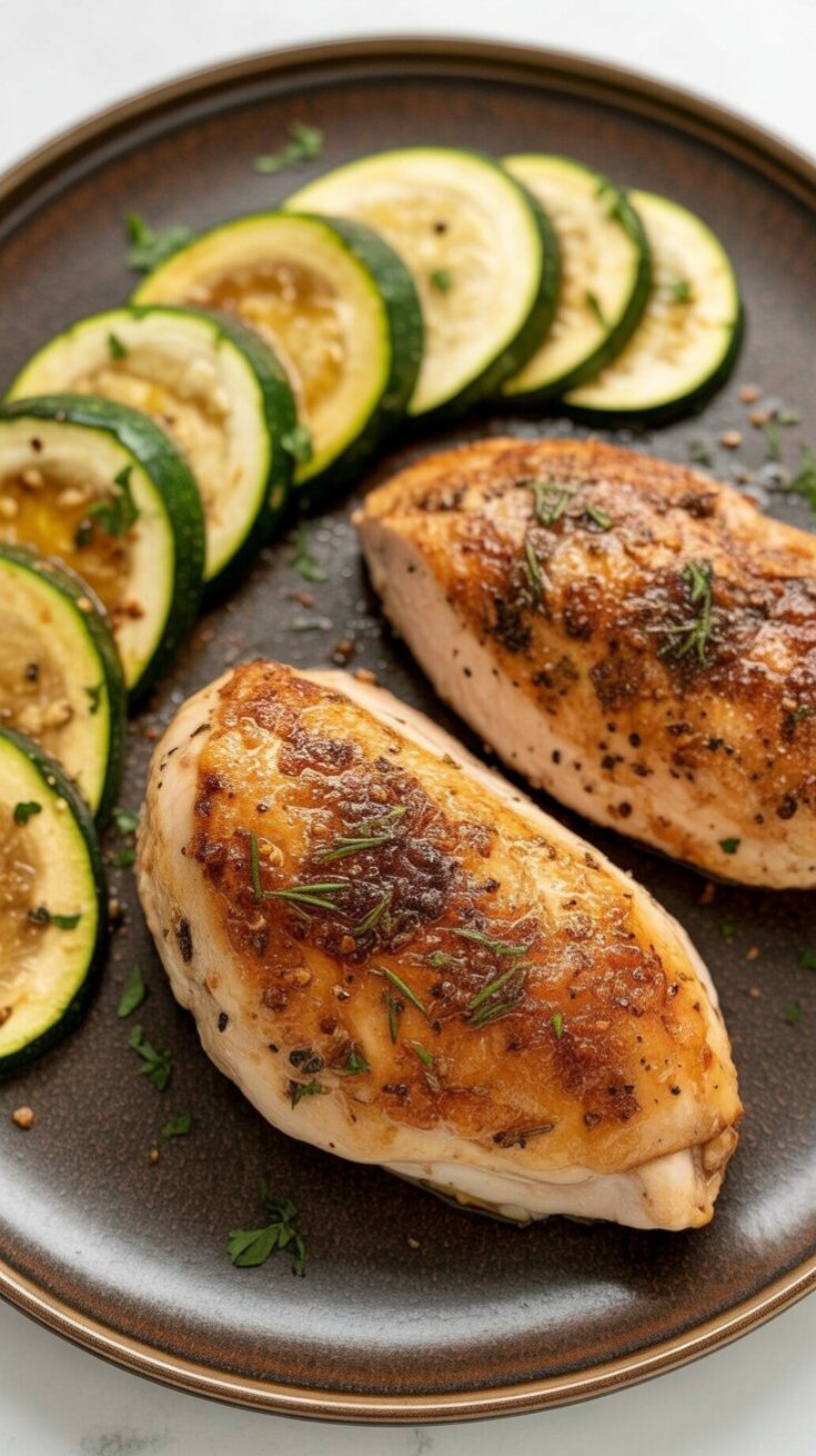 easy Air Fryer Bone-In Split Chicken Breast
